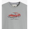 CAMISETA COCHE GRIS CLARO