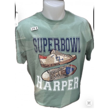 CAMISETA SUPERBOWL VERDE