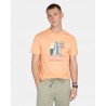 CAMISETA BREAKLINES CORAL PEACH