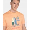 CAMISETA BREAKLINES CORAL PEACH