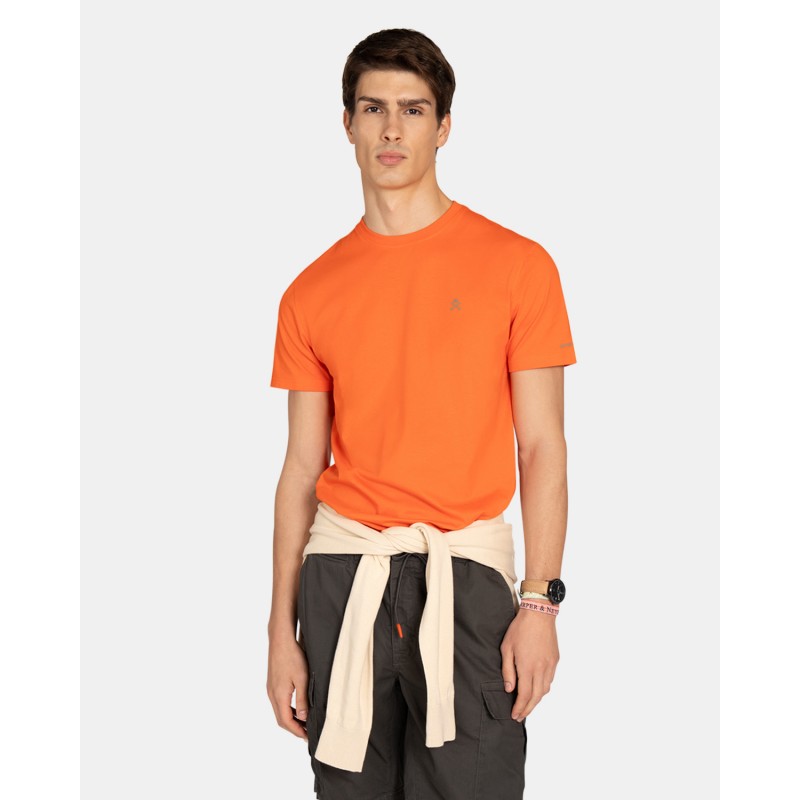 CAMISETA RUBER LOGO RETRO ORANGE