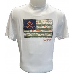CAMISETA USA BLANCA