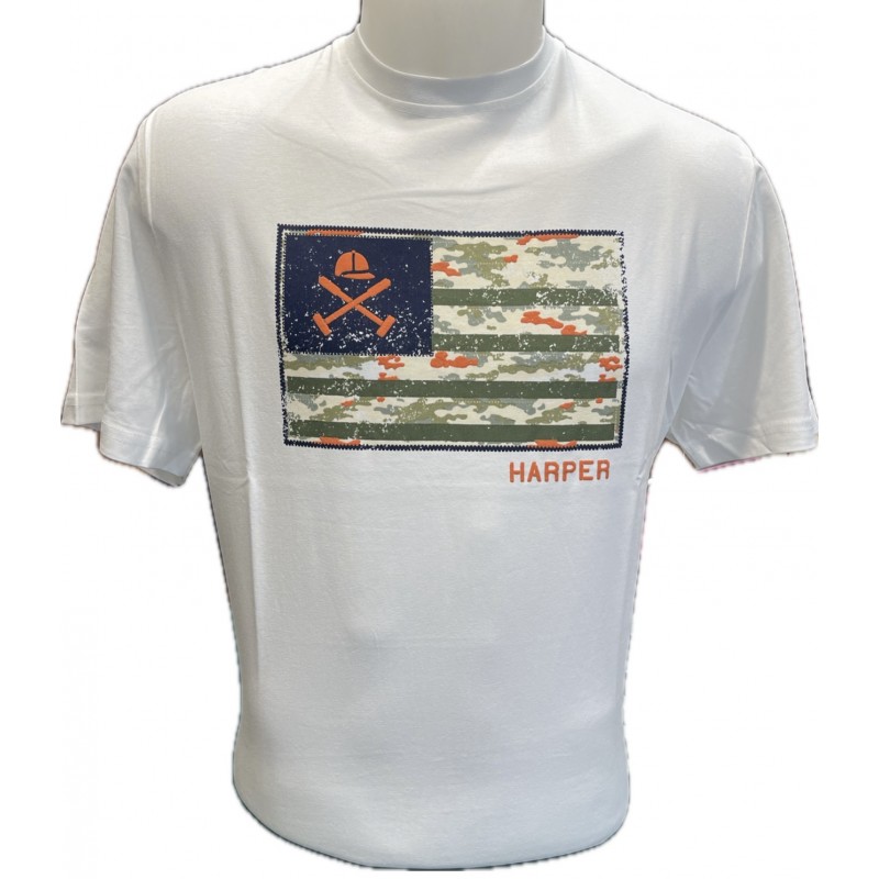 CAMISETA USA BLANCA