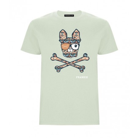 CAMISETA PRINT ETNICO VERDE MIST
