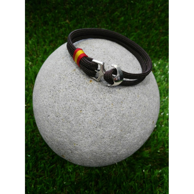 PULSERA NAUTICA MARRÓN