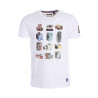 CAMISETA CAMARAS DE FOTOS BLANCA