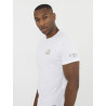 CAMISETA CALAVERA ESPALDA BLANCA