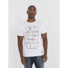 CAMISETA RAQUETAS BLANCA